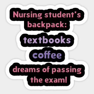 Future nurse Sticker